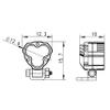 MEUS RACING RC Car LED Lights Kit Spotlight for Axial SCX24 Traxxas TRX4M Redcat Ascent-18 1/18 1/24 RC Crawler Upgrades Parts (4 Lights) view 2