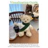 LICHADUOLE 9-12"/30cm Teddy Bear Clothes Stuffed Animals Outfit Medium Bartholomew Bear Overalls, Short-Sleeve Tee & Scarf 3-Piece Set(NO Doll) view 4
