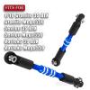 BRCatWPark 6pcs Aluminum Turnbuckles Camber Links Upgrades Part for 1/10 Granite 3S BLX(Mega550) Senton 3S BLX(Mega550) Vorteks 3S BLX(Mega550),RC Alloy Adjustable Turnbuckles Hop-Up,Navy Blue view 2
