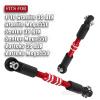 BRCatWPark 6pcs Aluminum Turnbuckles Camber Links Upgrades Part for 1/10 Granite 3S BLX(Mega550) Senton 3S BLX(Mega550) Vorteks 3S BLX(Mega550),RC Alloy Adjustable Turnbuckles Hop-Up,Red view 2