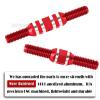 BRCatWPark 6pcs Aluminum Turnbuckles Camber Links Upgrades Part for 1/10 Granite 3S BLX(Mega550) Senton 3S BLX(Mega550) Vorteks 3S BLX(Mega550),RC Alloy Adjustable Turnbuckles Hop-Up,Red view 3