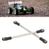 8Pcs Stainless Steel Link Rod 275mm Wheelbase Stainless Steel Link Rod Linkage Set for 1/10 RC Crawler Car view 2