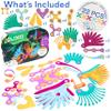 Clixo Tropical Birds Pack - Magnetic STEAM Building Toy Set with Custom Wing-Flapping Mechanism for Creative Play, Ages 6+ view 2