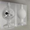 Clear Solar Power Radiometer Crookes Solar Energy Vanes Windmill Home Desk Decoration Handmade view 3