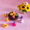 12 Pcs Easter Duck Assortment Rubber Duck Toy Duckies for Kids,Birthday Gifts Baby Showers Classroom Incentives view 3