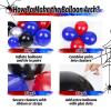 Black Red and Blue Balloons Arch Garland Kit, Spider Theme Balloon Arch for Men with Foil Balloons for Baby Shower Spider Theme Birthday Party Decorations view 3
