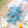 Apricot Lamb Dragon Rattle Soft Baby Rattle for Boys and Girls, Plush Stuffed Animal Rattle Toy Lovey for The Newborn, 0-3 Months, 0-6 Months and Above view 2