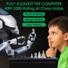 Talking Chess Academy Electronic Chess Board, Smart Chess Board with Voice Teaching System, Computer Chess Game with Strong Magnetic Pieces, 1-2 Player, Electronic Chess Set - Simple Portable Travel view 2