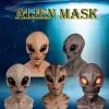 GpahrrDnij Realistic Mask Alien Mask Halloween Head Masks Deluxe Novelty Dress for Halloween Carnival Costume Party (D1) view 2