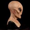 GpahrrDnij Realistic Mask Alien Mask Halloween Head Masks Deluxe Novelty Dress for Halloween Carnival Costume Party (D1) view 4