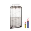 Worker Mod Prophecy Style 10-Dart Magazine Clip Replacement ABS Plastic Quick Reload Clip for Nerf N-Strike Elite Toy (Black Clear) view 3