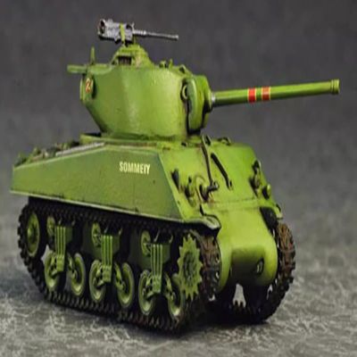 wheelfun Trumpeter Military Model 1/72 Sherman M4A3 (76) W Tank Scale 07226 Static Kit