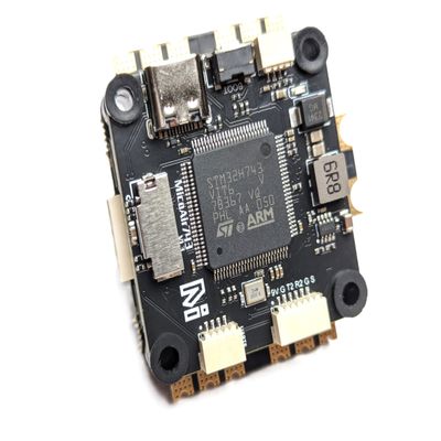 MicoAir H743 Flight Controller Stack with 4in1 50A Bluejay 48K ESC FC&ESC Support Ardupilot/Betaflight/INAV/PX4 for O3 Air Unit FPV