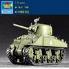 wheelfun Trumpeter 07223 1/72 Scale American M4 Sherman Tank Static Model Kit Military view 2