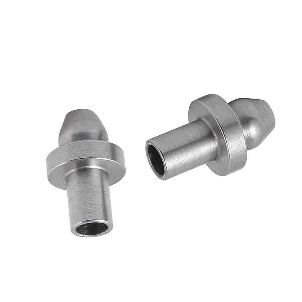 2Pcs Aluminium Alloy RC Car Rear Suspension Shaft Adapter for Tamiya TT02 Type S 1/10 RC Car Upgrade Parts