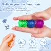 18pcs Fidget Spiky Ball Toys Stress Relief Sensory Toy for Kids Adults Toddlers, Squishy Squeeze Ball for Party Favors, Pinata Fillers, Goodie Bag Stuffers view 4