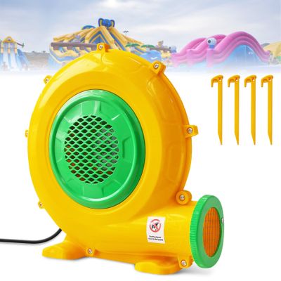 Puligoth Bounce House Blower: 480W Air Blower for Inflatables with Double Sided Fan Blade, Portable and Powerful for Bouncy Castle, Water Slide, Jump Slides, Inflatable Arch