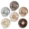 FRIGG Natural Rubber Baby Pacifier 6-Pack Earthy Wonder | Made in Denmark | BPA-Free (0-6 Months) view 1