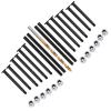 Aluminium Alloy RC Car Front Rear Suspension Pins for TRAXXAS 1/8 6S MAXX Slash 102076-4 RC Car Upgrade Parts view 2