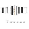 Aluminium Alloy RC Car Front Rear Suspension Pins for TRAXXAS 1/8 6S MAXX Slash 102076-4 RC Car Upgrade Parts view 3