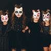 Beaupretty Cat Mask to Paint 1 Set Blank Diy Animal Masks with Hair Strips for Halloween Masquerade Party 7.3 Inch view 2