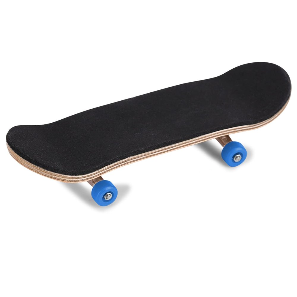 5-Layered Maple Finger with Bearing Wheels, Fingerboard Soft Pu Pad and Elastic Rubber, Great, Finger Skaboards for Kids with Bearing Wheels, Soft Pu Pad and Elastic Rubber, Great for Fidgety Hands,