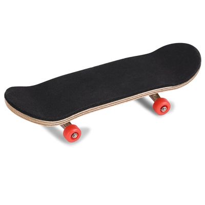 5-Layered Maple Finger with Bearing Wheels, Finger Skaboard Soft Pu Pad and Elastic Rubber, Great, K Deck Finger Skaboard with Bearing Wheels, Soft Pu Pad and Elastic Rubber, Great for Fidgety Hands,
