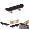 5-Layered Maple Finger with Bearing Wheels, Finger Skaboard Soft Pu Pad and Elastic Rubber, Great, K Deck Finger Skaboard with Bearing Wheels, Soft Pu Pad and Elastic Rubber, Great for Fidgety Hands, view 2