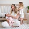 HALO Micro-Fleece Sleepsack Swaddle, 3-Way Adjustable Swaddle Blanket for Newborn and Infants, TOG 3.0 for Cold Climates, Hip Healthy, Gingham Tan, Small, 3-6 Months view 2