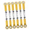 Hemoton 18pcs Turnbuckle Rod Linkage Kit for Rc Car Truck Aluminum Rod Linkage CNC Machined for Upgrade Easy to Use view 4
