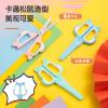 (3Pcs) Deli 6061#School Scissors #138mm view 3