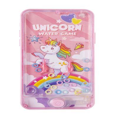 DUCKIEZ Retro Tall Watergame Single Button Re-live your youth with this fun and sometimes frustrating water game Perfect party bag filler! (Unicorn, 1, Count)
