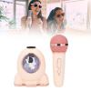SUNGOOYUE Kids Karaoke Machine Capsule Shaped Clear Sound Quality Speaker with Microphone Portable for Home Outdoors view 3