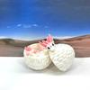 3D Printed Baby Dragon with Dragon Egg, Articulated Clover, Crystal, Easter, Rose, Gemstone, Orchid, Sushi, Woodland Baby Dragon, Fidget ADHD Toy BD007WP-WE (Easter Dragon) view 2