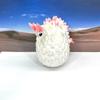 3D Printed Baby Dragon with Dragon Egg, Articulated Clover, Crystal, Easter, Rose, Gemstone, Orchid, Sushi, Woodland Baby Dragon, Fidget ADHD Toy BD007WP-WE (Easter Dragon) view 3
