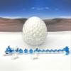 3D Printed Baby Dragon with Dragon Egg, Articulated Clover, Crystal, Easter, Rose, Gemstone, Orchid, Sushi, Woodland Baby Dragon, Fidget ADHD Toy BD007WB-WE (Sushi Dragon) view 1