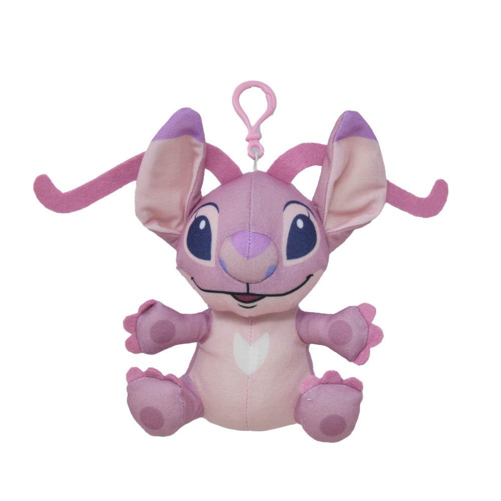 Angel 6" Full Body Plush Zipper Pull Soft Toy Clip Accessory for Bags and Backpacks