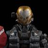 1000toys RE:EDIT HALO: REACH 1/12 SCALE EMILE-A239 (Noble Four) Action Figure, Die-Cast & ABS, Pre-painted, Complete, Gray view 4