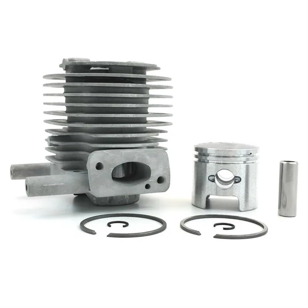 YFLRHENJ 40mm Cylinder Kit Compatible with B45 RC45 BP45 GP450 DYB454 Weedeater Brush Cutter Includes Piston Rings Pin Clips Assembly
