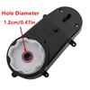 2Pcs weelye Driving Gearbox with Motor RS390 12 Volt 20000 Aperture 0.47in Motor for Children Ride On Car Replacement Parts view 2
