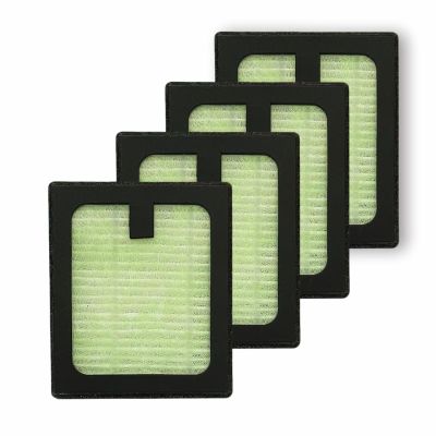 4 Pack HEPA Filter Replacement for Baby Brezza Baby Bottle Washer Pro, High Efficiency H13 True HEPA Filter, Air Clean Dust