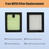 4 Pack HEPA Filter Replacement for Baby Brezza Baby Bottle Washer Pro, High Efficiency H13 True HEPA Filter, Air Clean Dust view 3