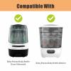 4 Pack HEPA Filter Replacement for Baby Brezza Baby Bottle Washer Pro, High Efficiency H13 True HEPA Filter, Air Clean Dust view 4