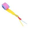 Drfeify Catch Tail Balls, Rainbow Tail Ball, Polyester Cotton Soft Safe Catch Throw Sensory Training Educational Playground Colorful Meteor Ball with Long Tails, for Kids Kindergarten view 2