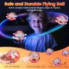 NWLAEWR Flying Orb Ball Toy, 2026 Upgrade Hand Controlled Hover Ball with LED Lights, 360 Rotating Boomerang Globe Cool Mini Drone, Ideal Birthday&Christmas Gift for Boys Girls-Bright Red view 2