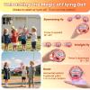 NWLAEWR Flying Orb Ball Toy, 2026 Upgrade Hand Controlled Hover Ball with LED Lights, 360 Rotating Boomerang Globe Cool Mini Drone, Ideal Birthday&Christmas Gift for Boys Girls-Bright Red view 3
