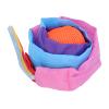 Drfeify Catch Tail Balls, Rainbow Tail Ball, Polyester Cotton Soft Safe Catch Throw Sensory Training Educational Playground Colorful Meteor Ball with Long Tails, for Kids Kindergarten view 2