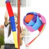 Drfeify Catch Tail Balls, Rainbow Tail Ball, Polyester Cotton Soft Safe Catch Throw Sensory Training Educational Playground Colorful Meteor Ball with Long Tails, for Kids Kindergarten view 4