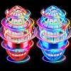 NWLAEWR Flying Orb Ball Toy, 2026 Upgrade Hand Controlled Hover Ball with LED Lights, 360 Rotating Boomerang Globe, Cool Mini Drone, Ideal Birthday&Christmas Gift for Boys Girls-Blue & Red view 1