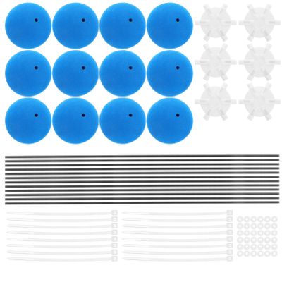 ibasenice 3sets Airplane Training Gear Kit Helicopter Equipment Frame Sponge Balls for Easy Learning and Flying Experience for Beginners and All Ages